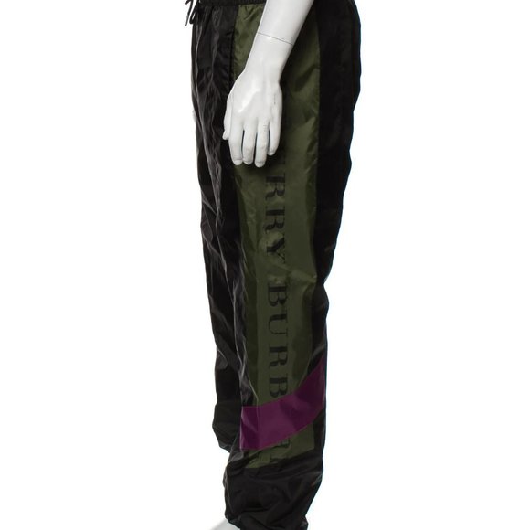 Burberry Other - BURBERRY SIDE LOGO PRINT NYLON ATHLETIC TRACK PANTS JOGGERS